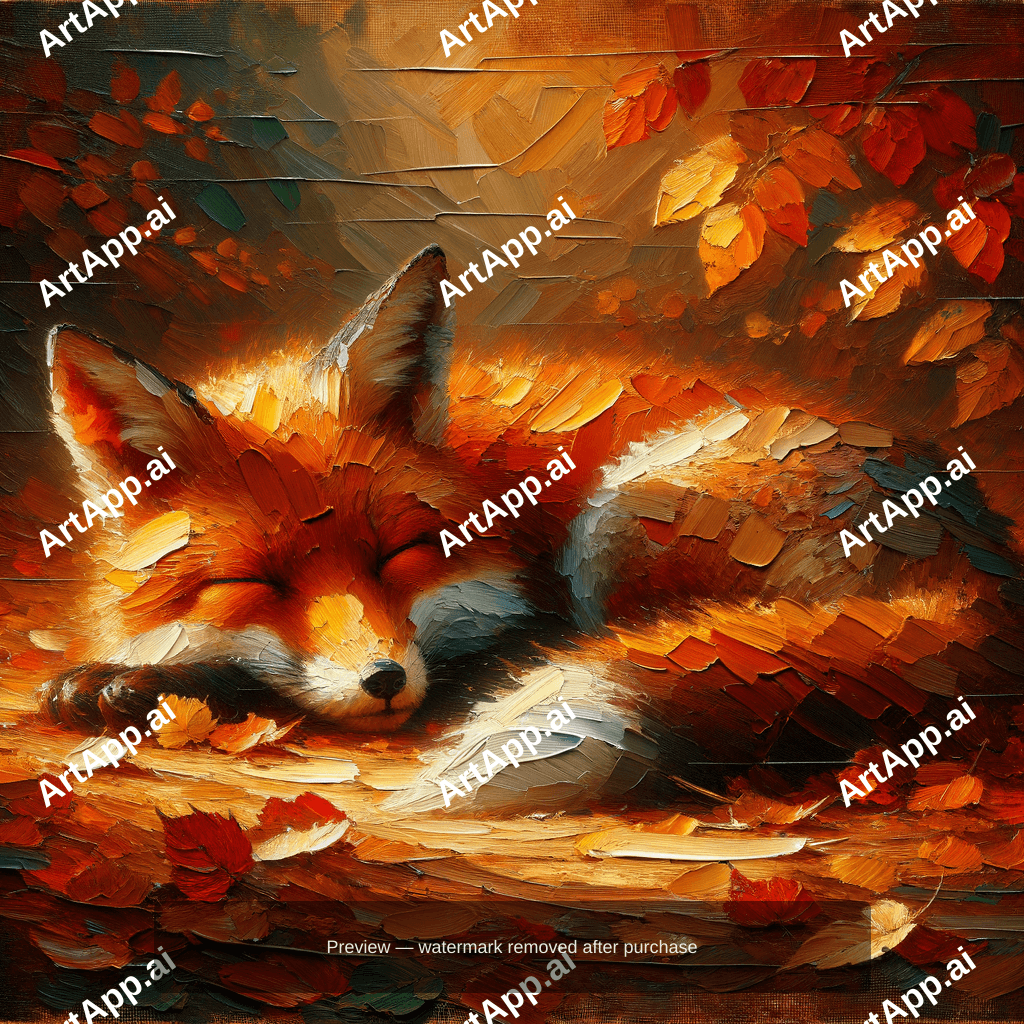 Fox Sleeping
