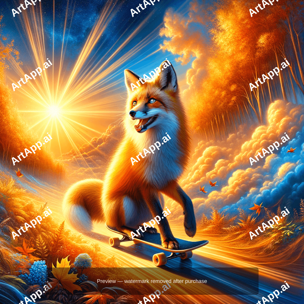 Skate Board Fox
