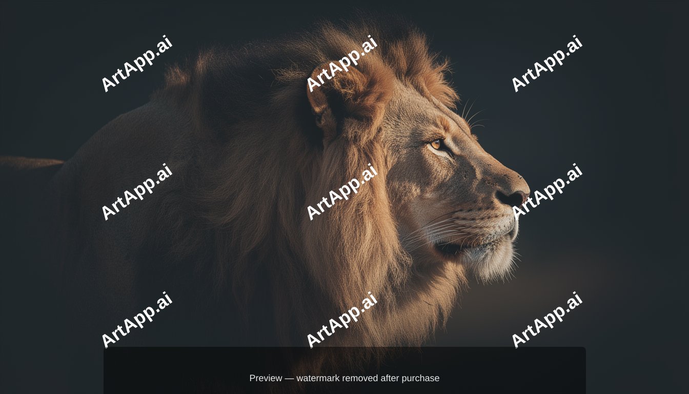 Lion Portrait