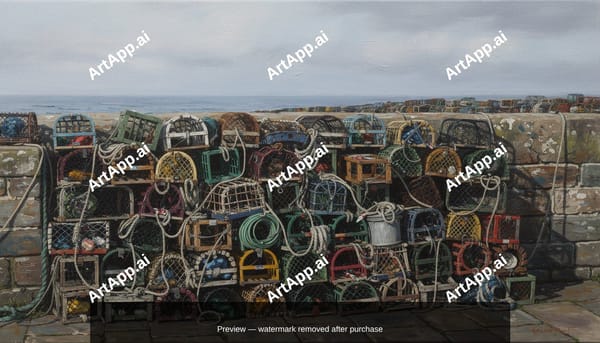 Harbour Wall Lobster Pots