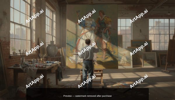 Painter in the Loft