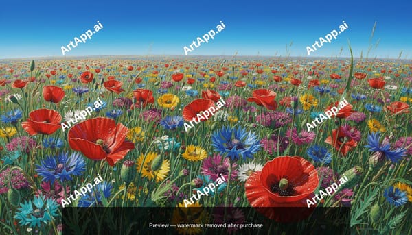June Meadow Blooms