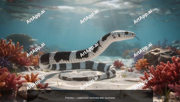 Banded Sea Snake