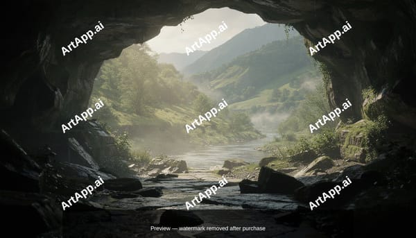 Valley Through the Cave